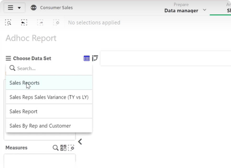 Create custom Table views on-demand