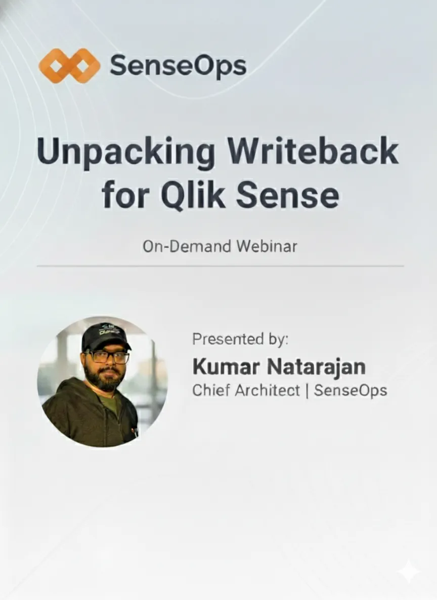 Unpacking Writeback for Qlik Sense