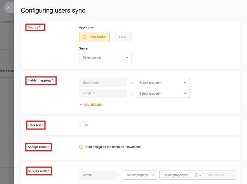 configure