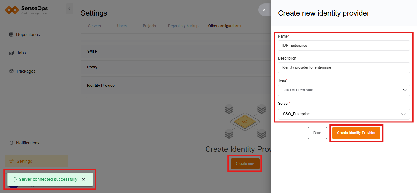 Identity Provider Setup